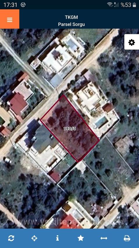 Land Zu Verkaufen in Ak-Yeniköy Bz. Didim Akyeniköy - Villa-Zonierung - 700 m²